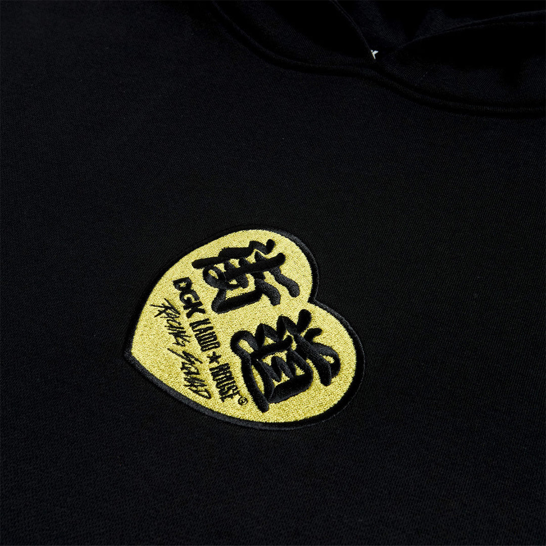 DGK x Kaido House Torque Hooded Fleece Black