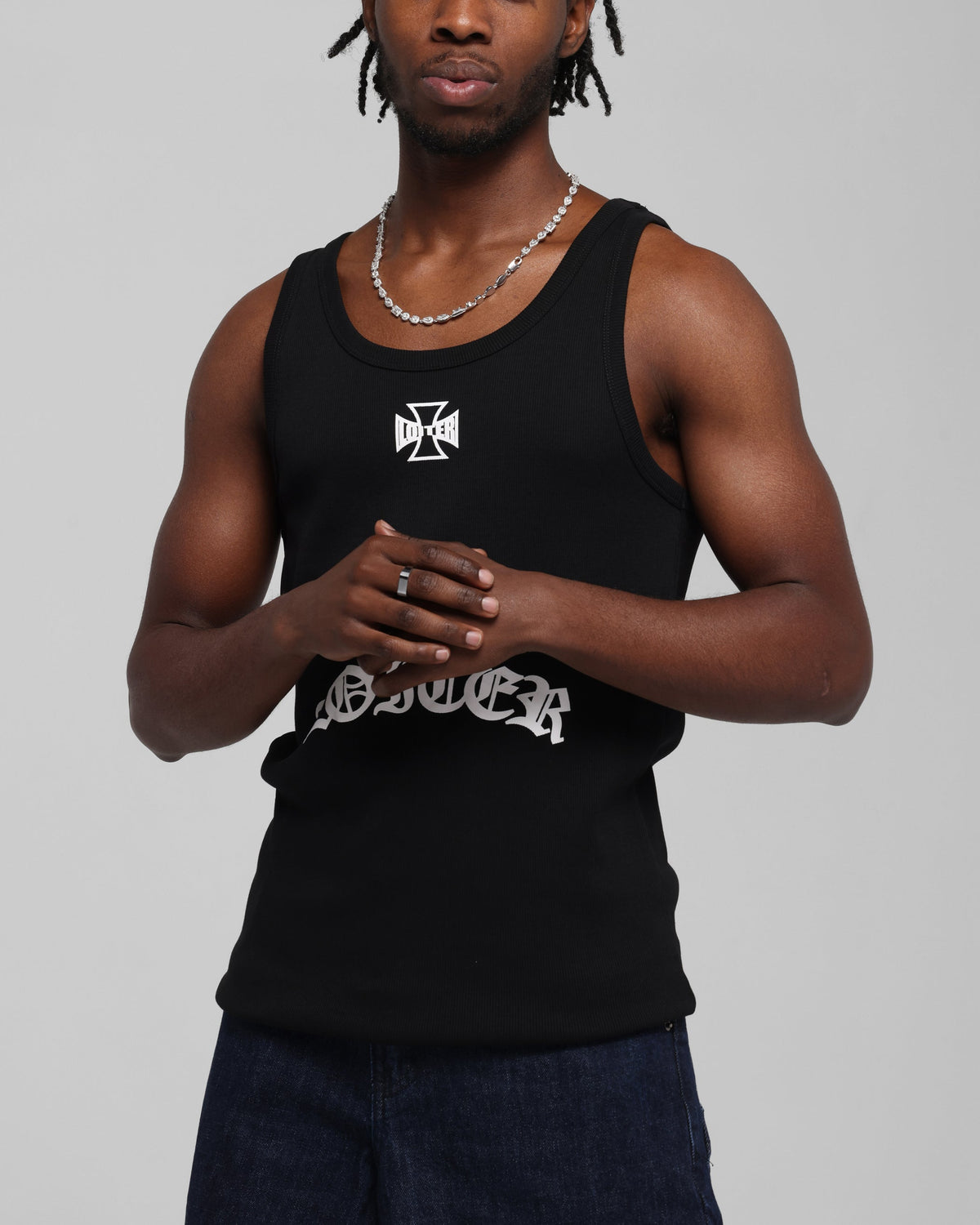 Loiter Gothic Tank Black