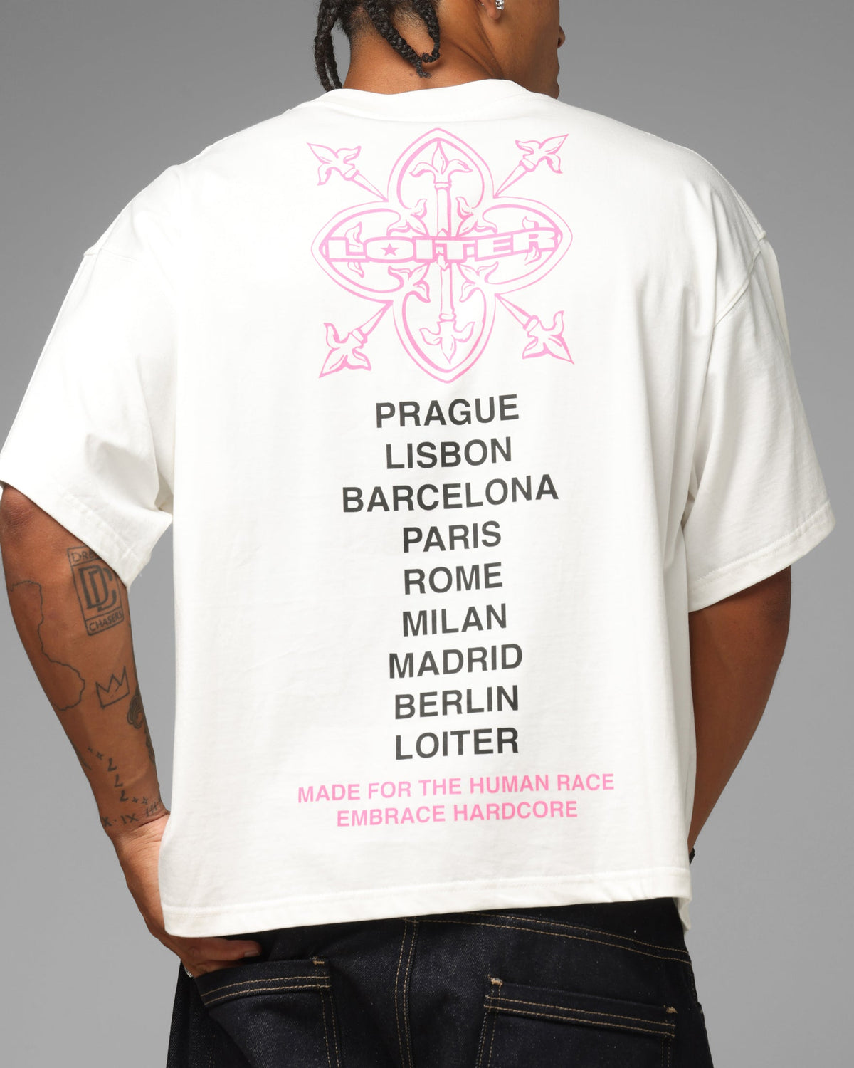 Loiter Apeezy Oversized T-Shirt Off White