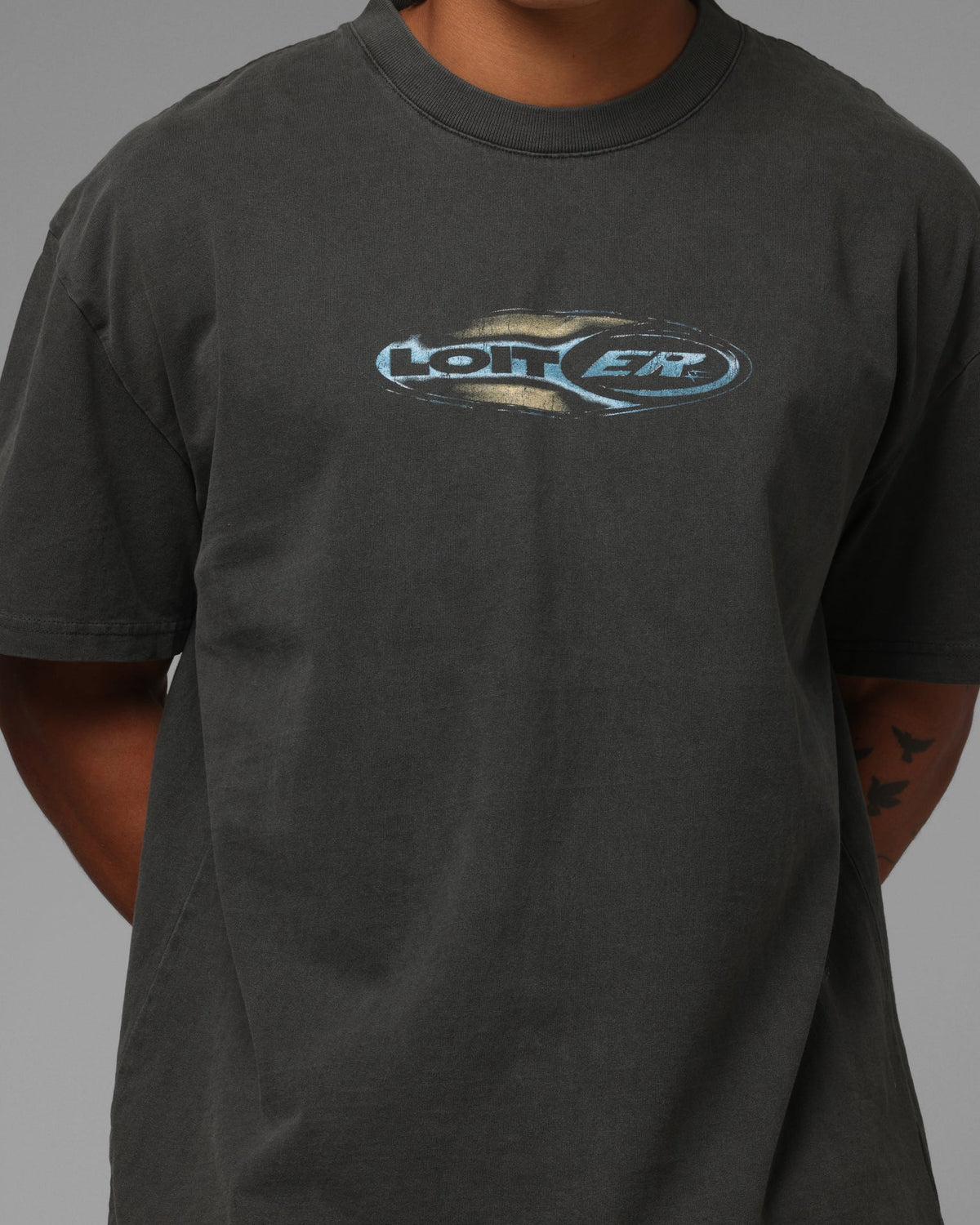Loiter Speedform T-Shirt Black Wash