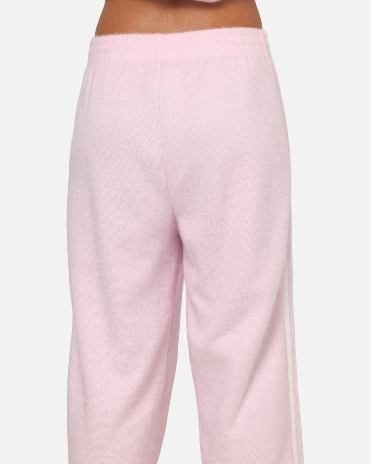 Adidas Women's Mohair Firebird Track Pants Clear Pink