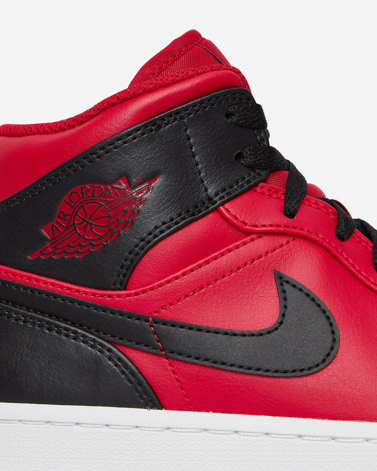 Air Jordan 1 Mid Sneakers Gym Red / Black