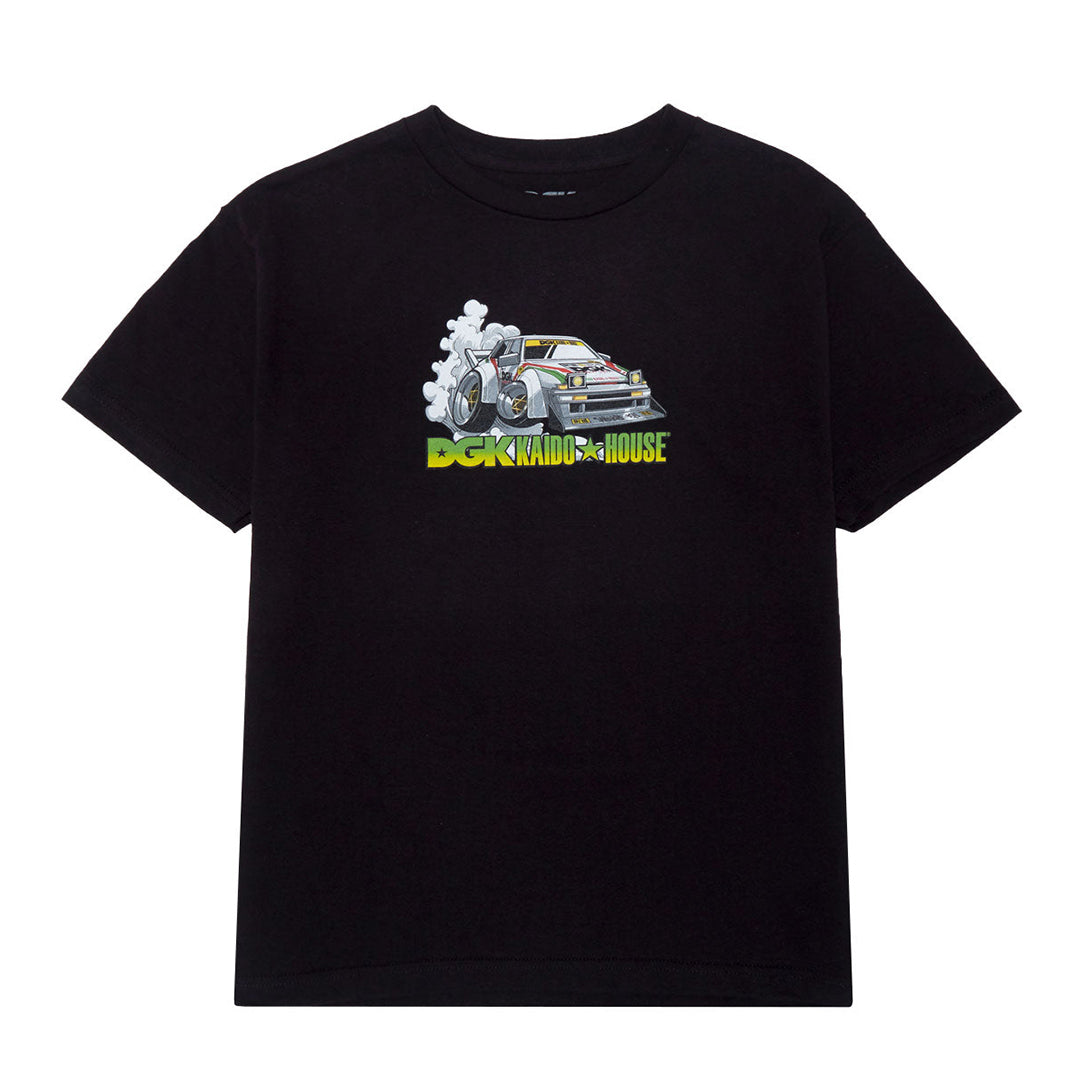 DGK x Kaido House Wide Open Tee Black