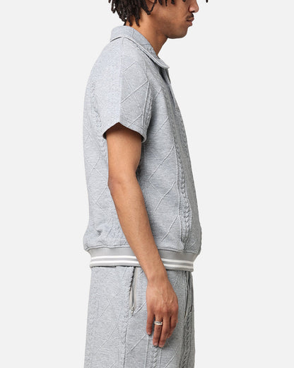 XXIII Danny Knit Polo Shirt Grey