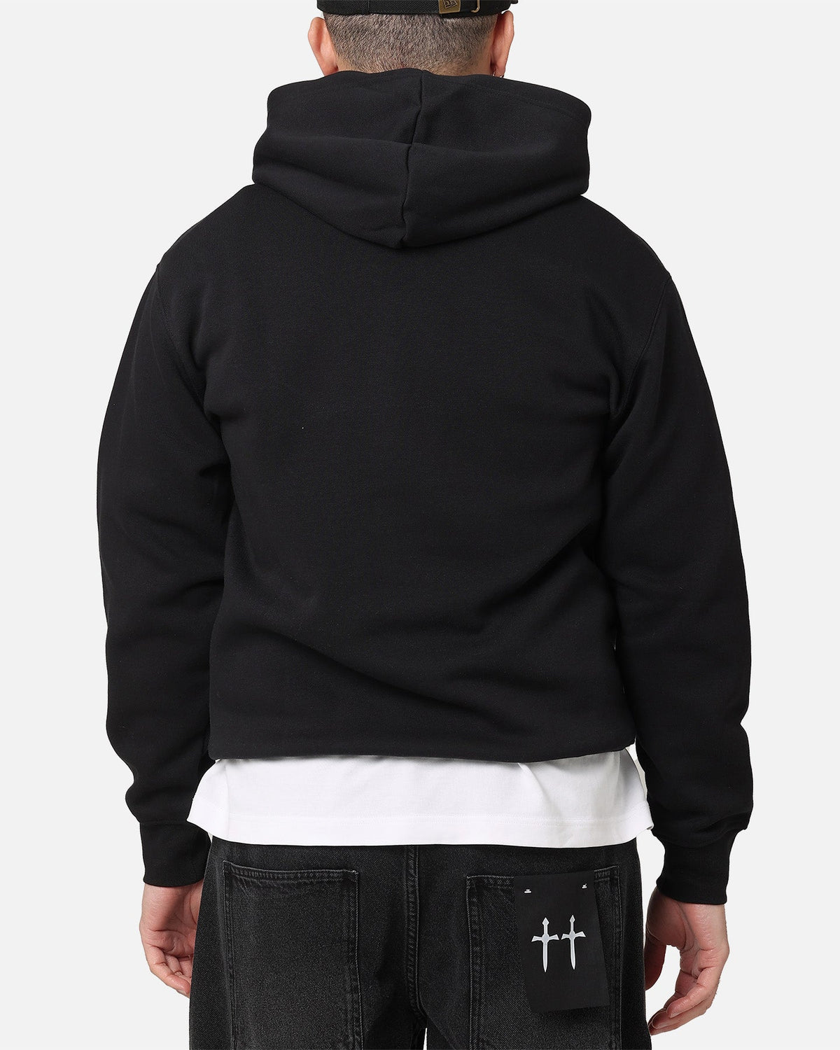 Jordan Brooklyn Fleece Pullover Hoodie Black/White