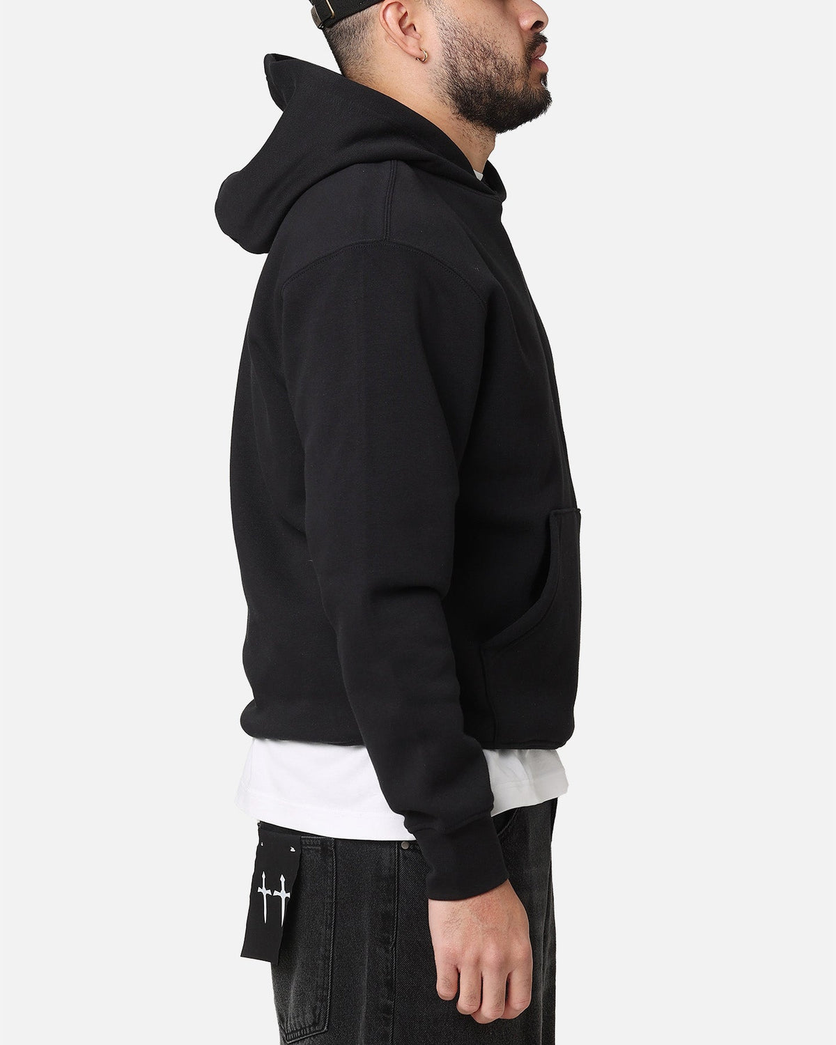 Jordan Brooklyn Fleece Pullover Hoodie Black/White