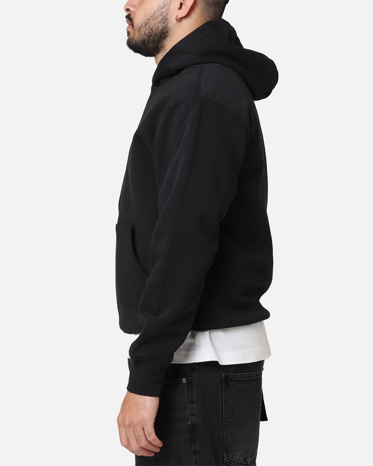 Jordan Brooklyn Fleece Pullover Hoodie Black/White