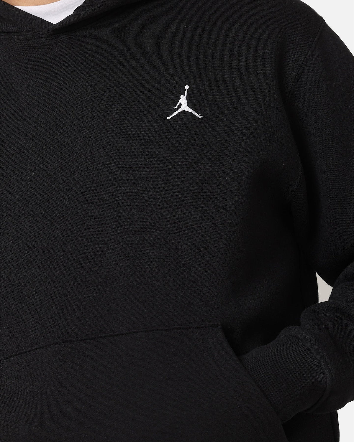 Jordan Brooklyn Fleece Pullover Hoodie Black/White
