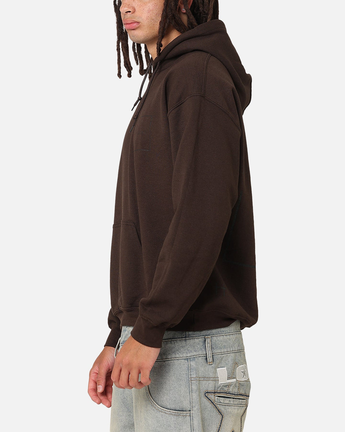 Saint Morta Division Hoodie Brown