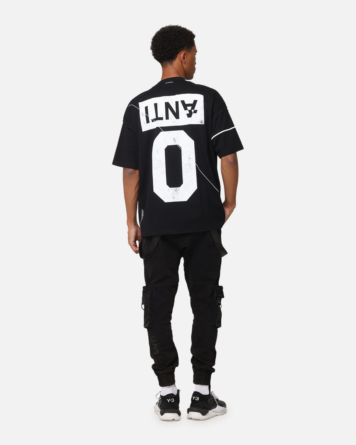 The Anti Order Azero Non Seam Oversized T-Shirt Black/White