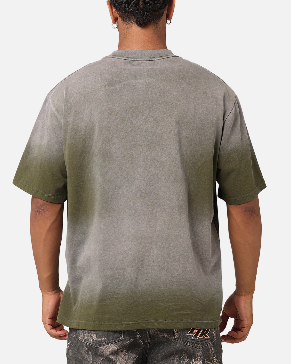 Tupac Never Change Sunfade T-Shirt Vintage Olive