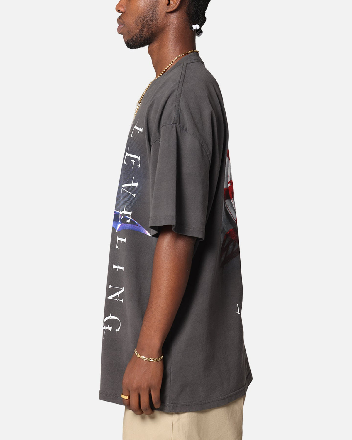 Goat Crew X Solo Leveling Solo Leveling Heavy T-Shirt Black Wash