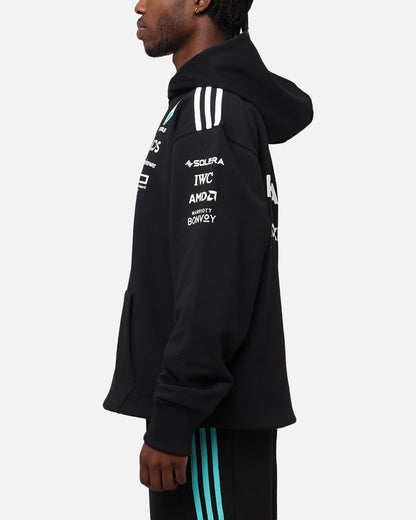 adidas x Mercedes-AMG PETRONAS Formula One F1 2025 Team Hoodie Black/White