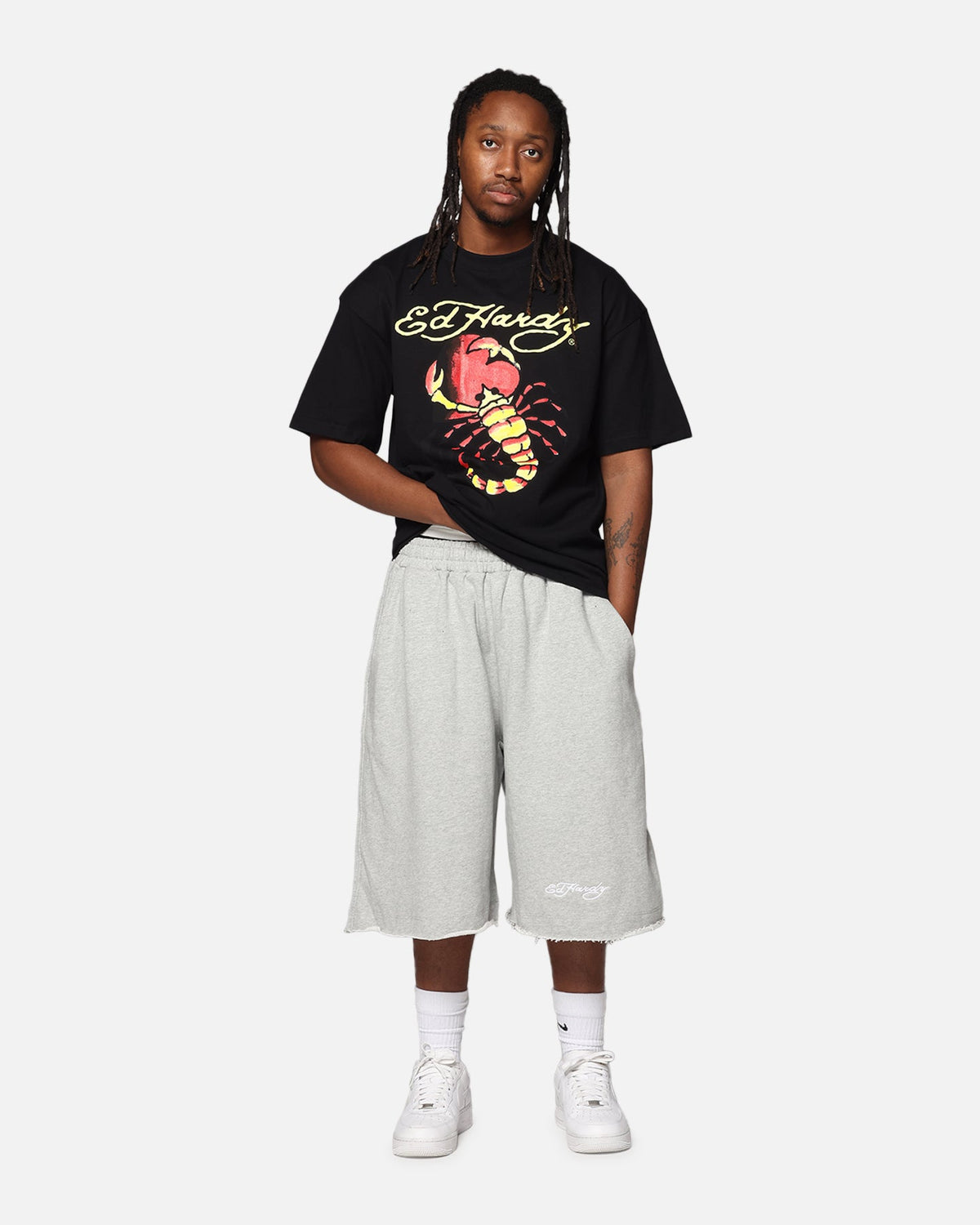 Ed Hardy Scorpion T-Shirt Black