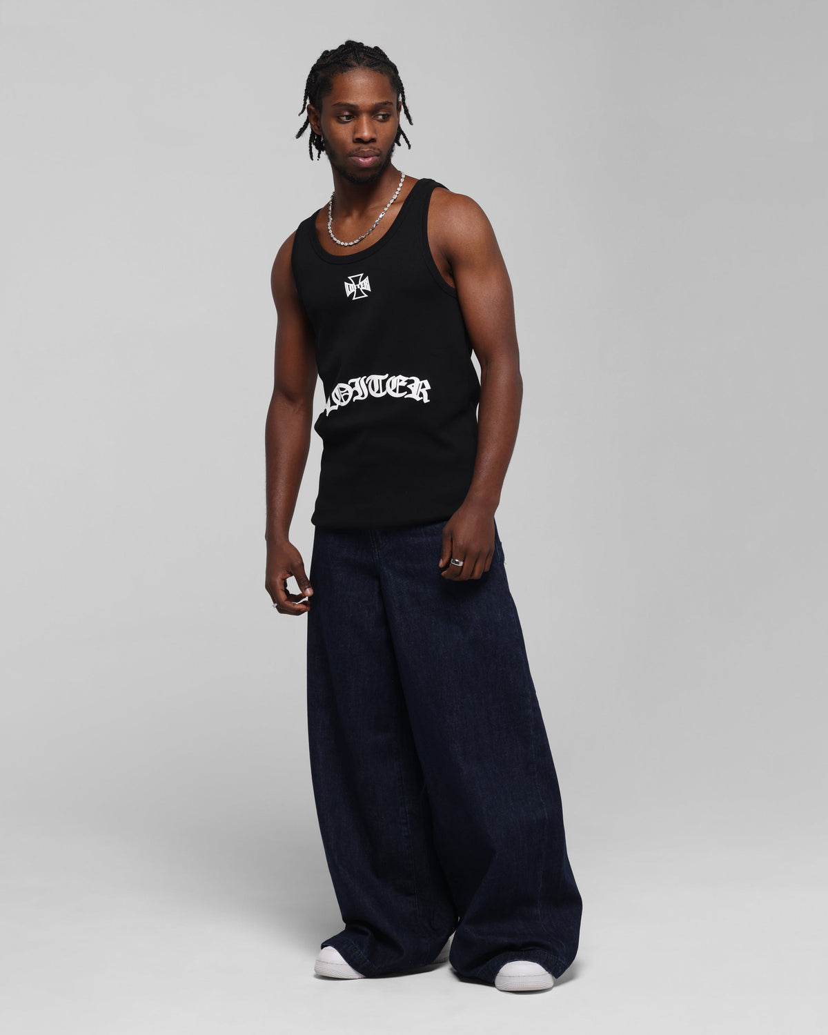 Loiter Gothic Tank Black