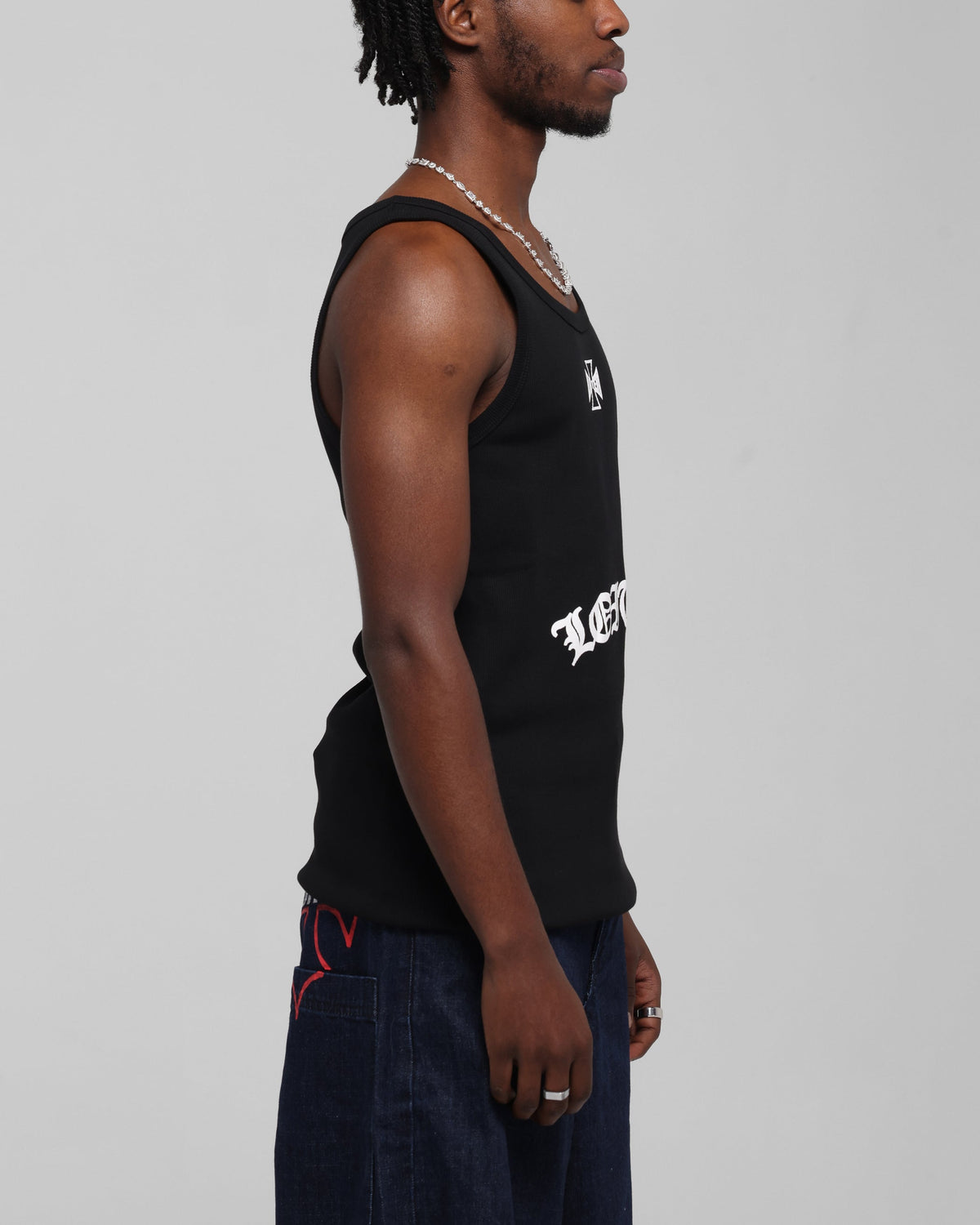 Loiter Gothic Tank Black