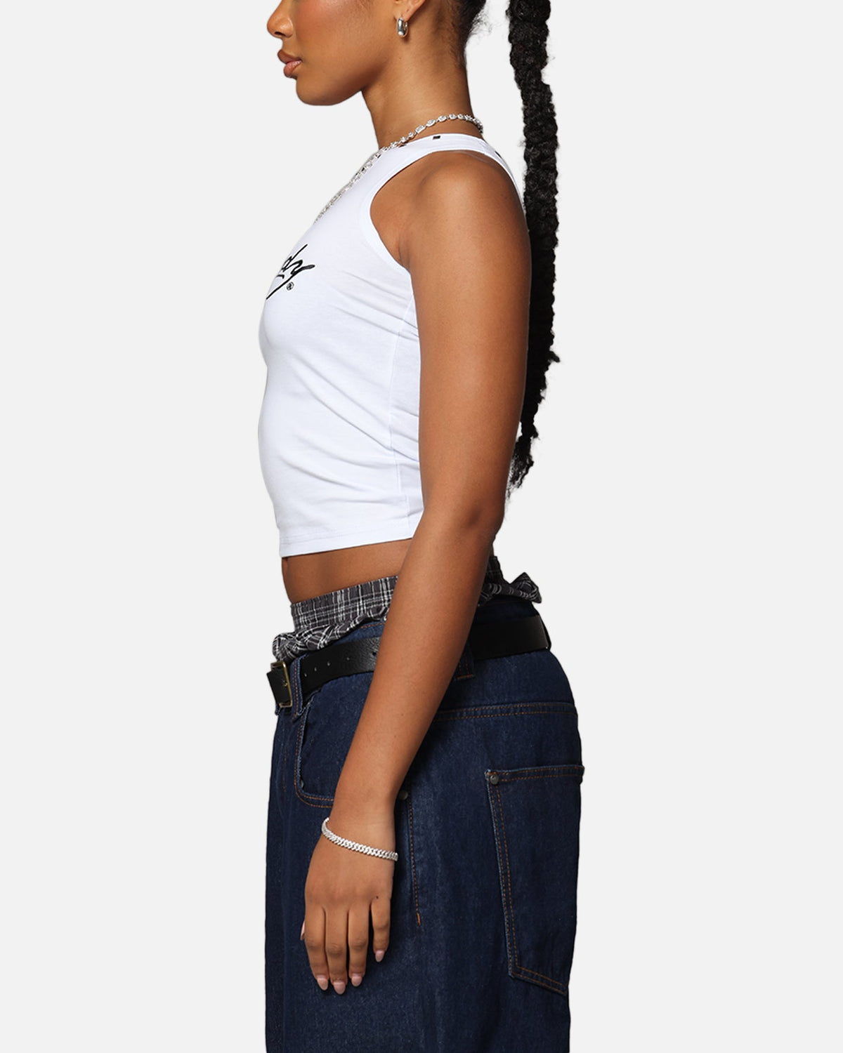 Ed Hardy Women's Electric Tank White
