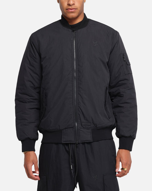 The Anti Order Anti Essential Oversized Bomber Jacket Black