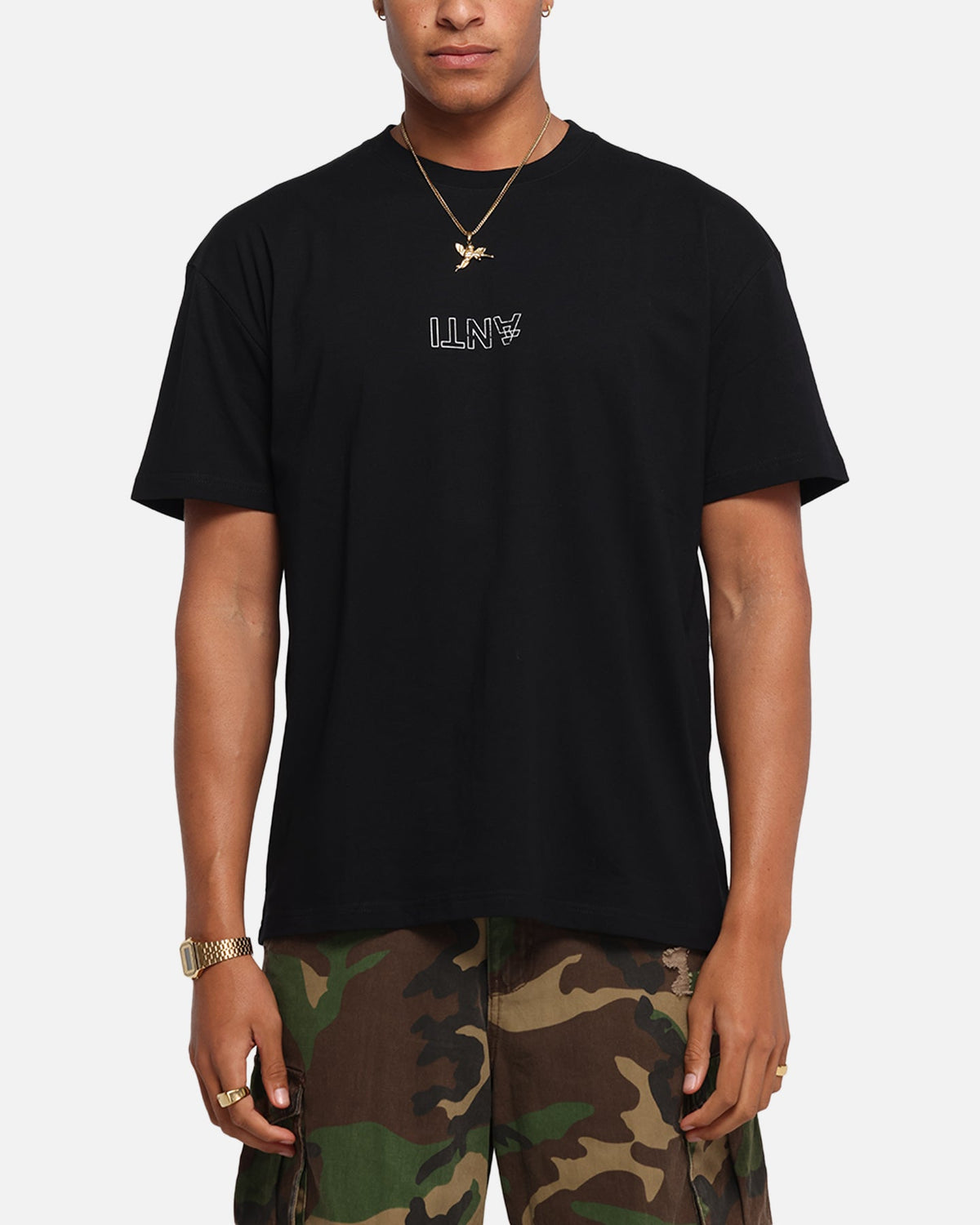 The Anti Order Truth In Chaos Boxy T-Shirt Black