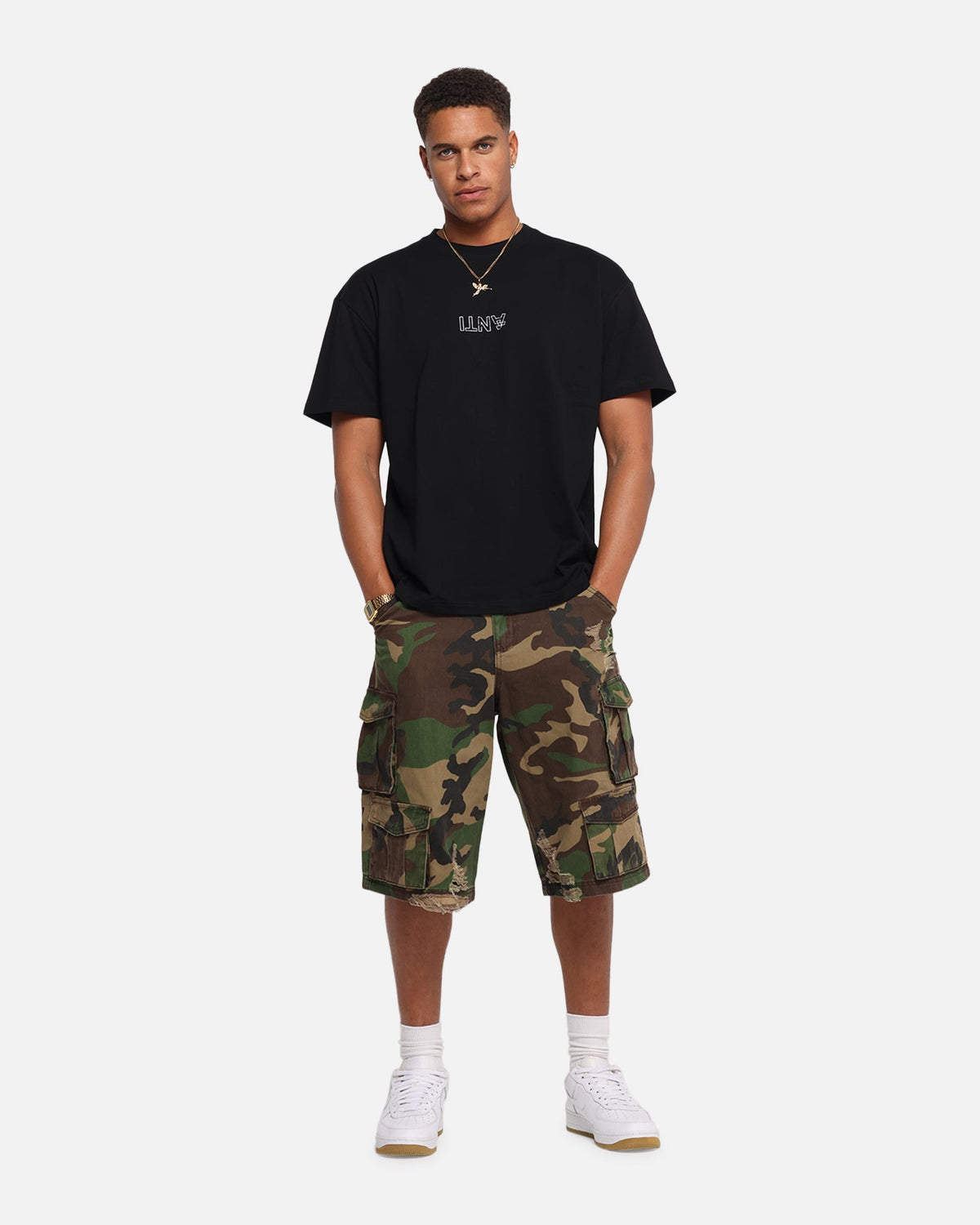 The Anti Order Truth In Chaos Boxy T-Shirt Black