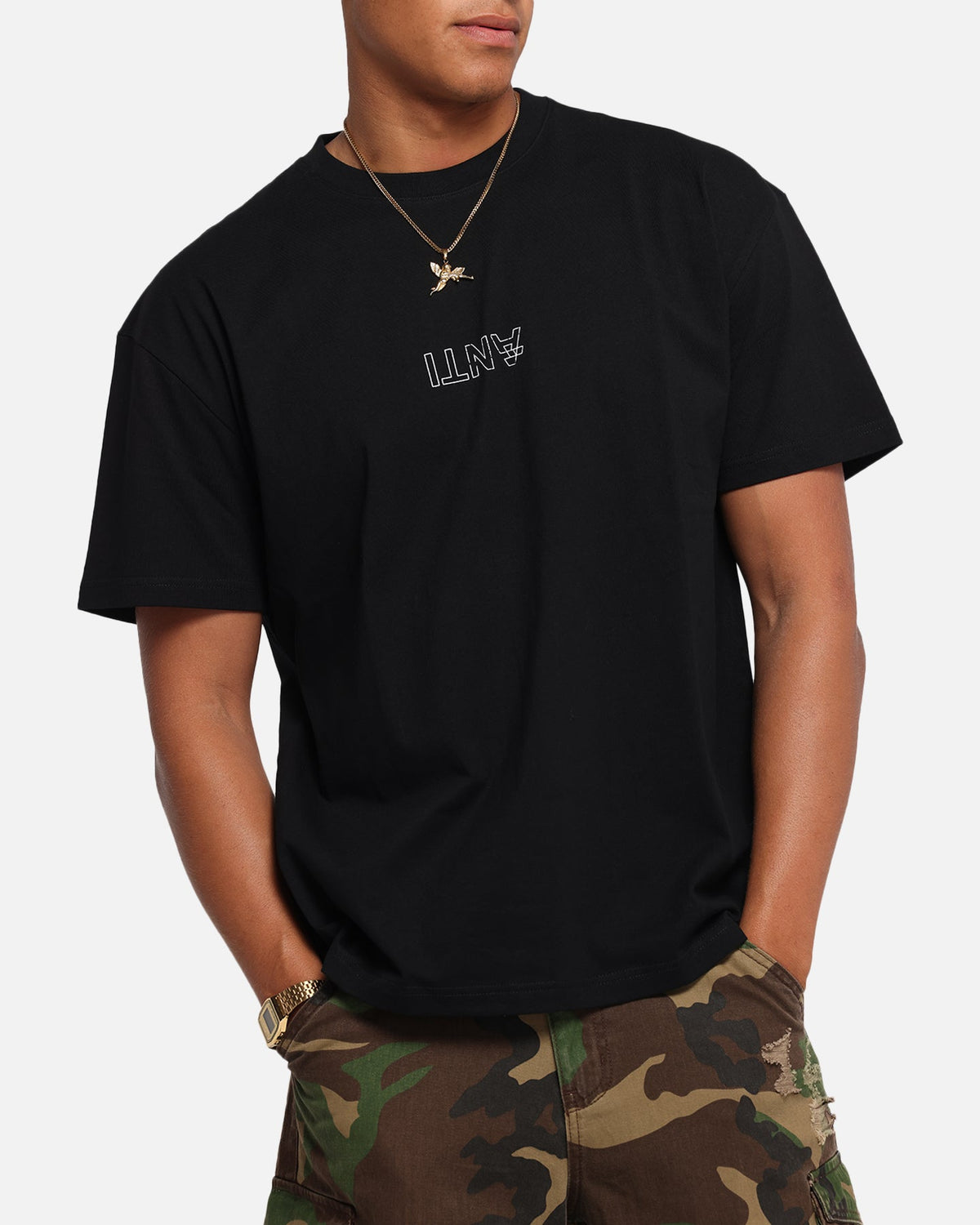 The Anti Order Truth In Chaos Boxy T-Shirt Black