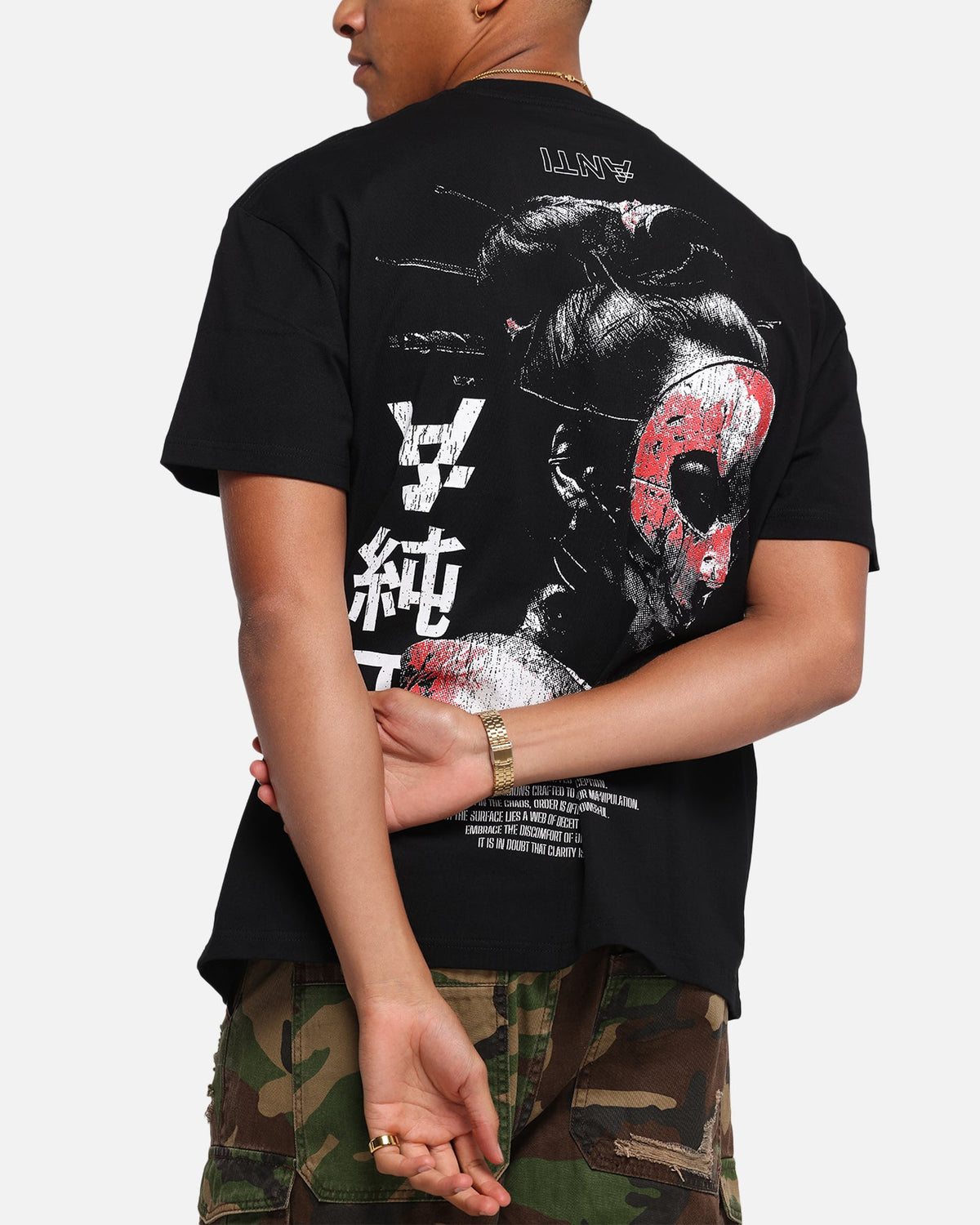 The Anti Order Truth In Chaos Boxy T-Shirt Black