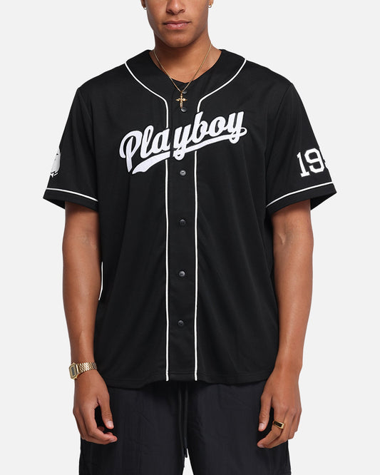 Playboy Playboy Bunny Baseball Jersey Black
