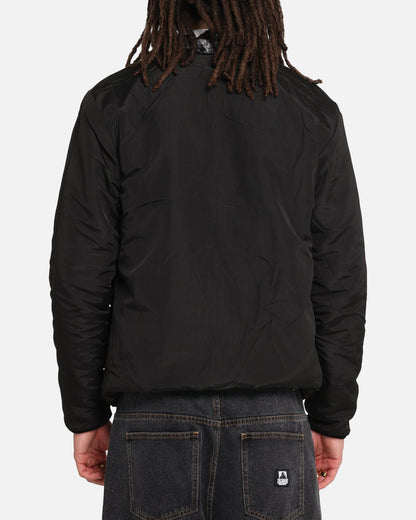 X-Large Camo Reversible Sherpa Jacket Black