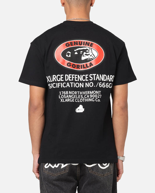 X-Large Defence T-Shirt Black