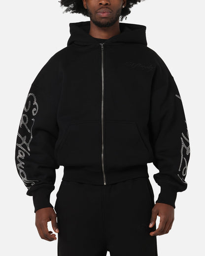 Ed Hardy Trinity Zip Hoodie Black