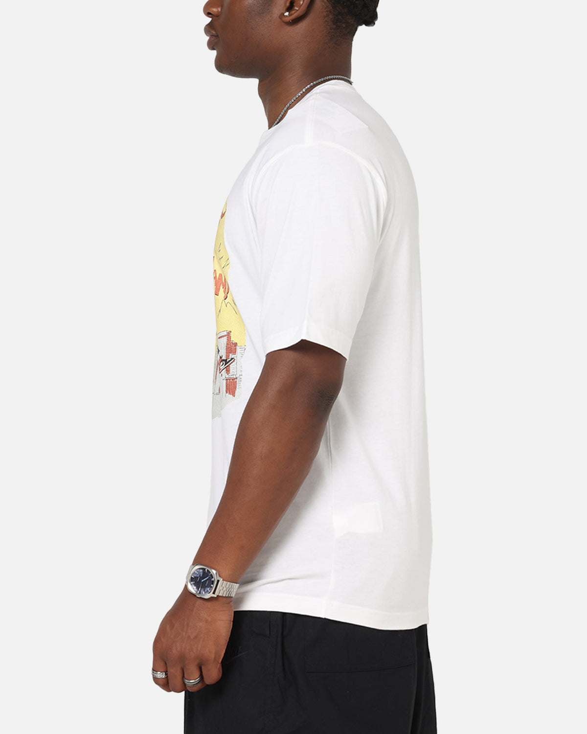 Jordan Jumpman Comic Crewneck T-Shirt White/Black