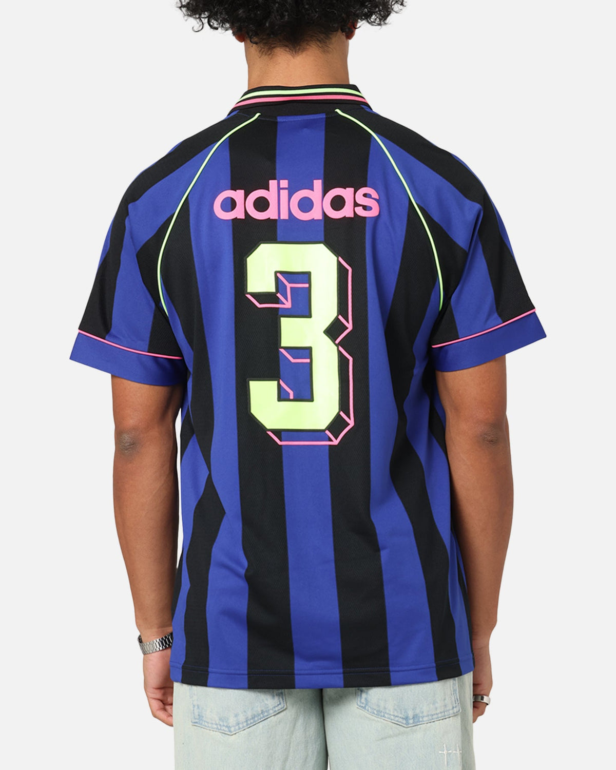 Adidas Jacquard Jersey Blue/Black
