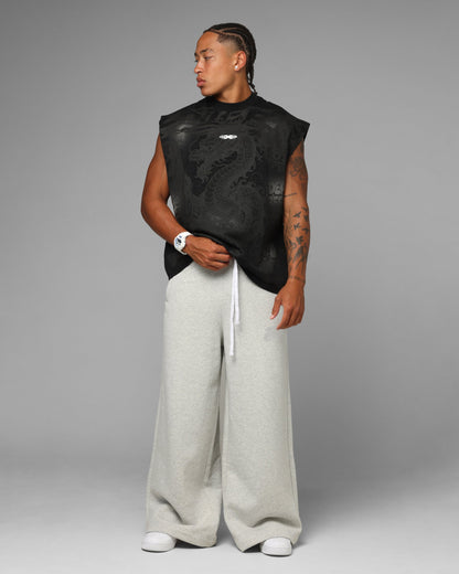 Loiter Sketch Book Muscle T-Shirt Black