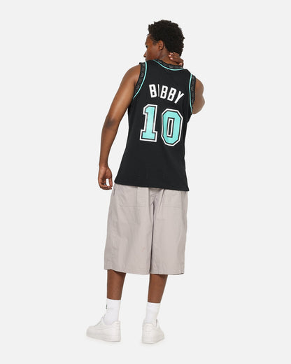 Mitchell & Ness Vancouver Grizzlies Mike Bibby 'Cool Blue' Swing Jersey Black/Blue