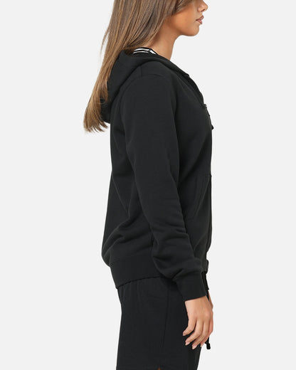 Nike Women's Sportswear Club Fleece Full-Zip Hoodie Black/White