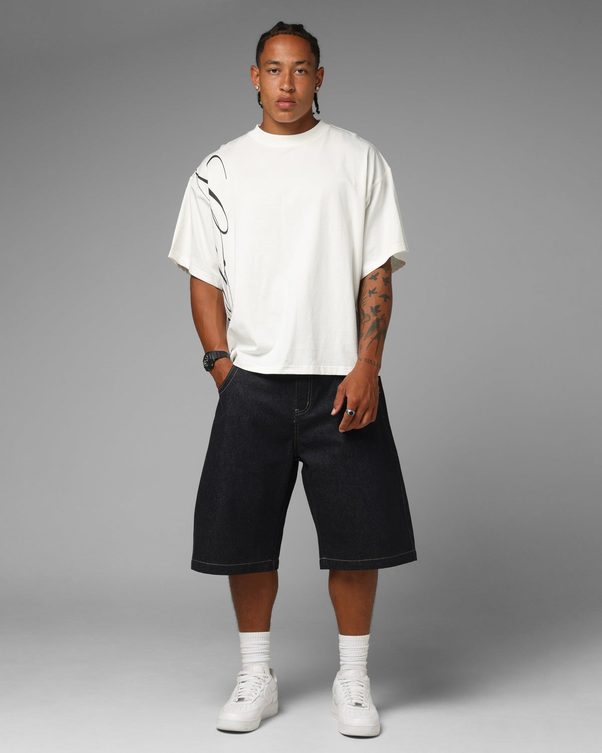 Loiter Apeezy Oversized T-Shirt Off White
