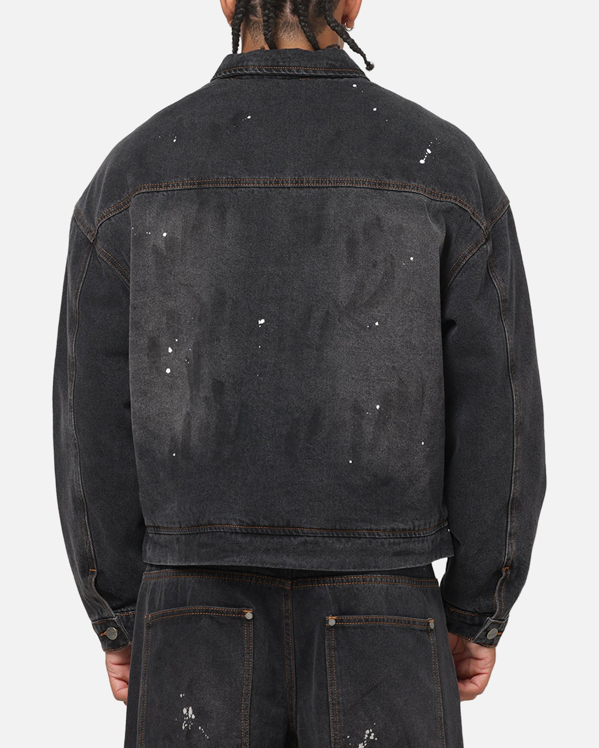 Saint Morta Halo Zip Jacket Smoke Black