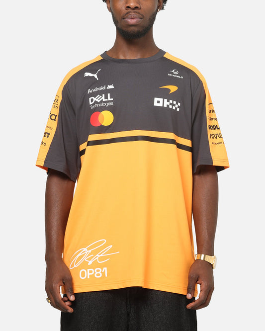 Puma X Mclaren Replica Oscar Piastri T-Shirt Papaya