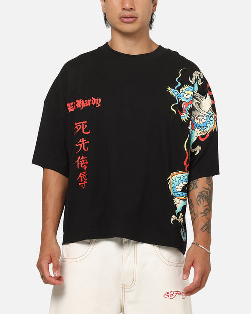 Ed Hardy Fireborn T-Shirt Black