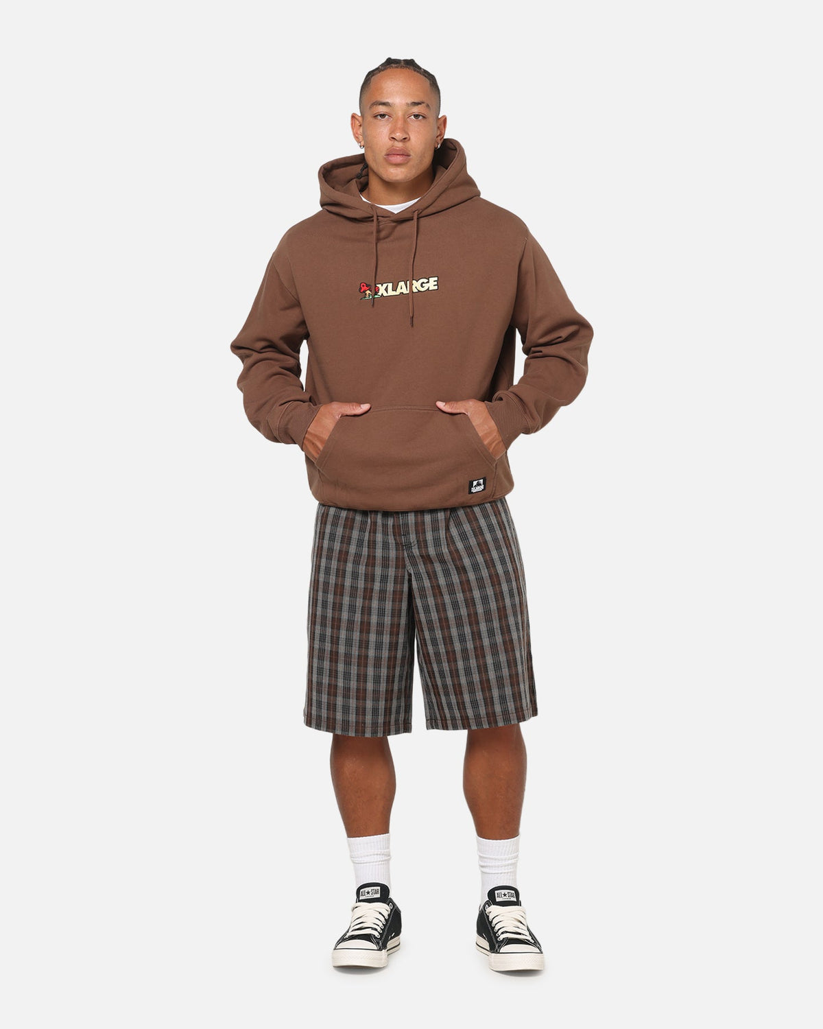 X-Large Mushroom Hoodie Cocoa