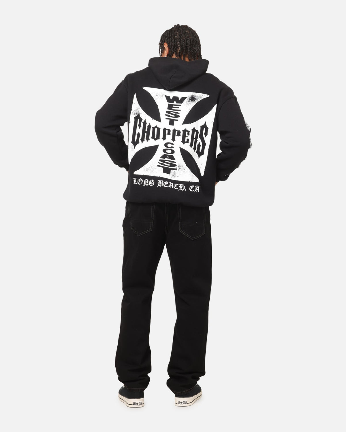 West Coast Choppers Core Logo Hoodie Black