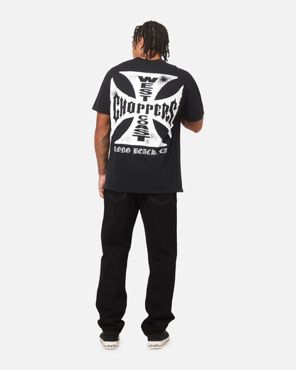 West Coast Choppers Raid T-Shirt Black Vintage