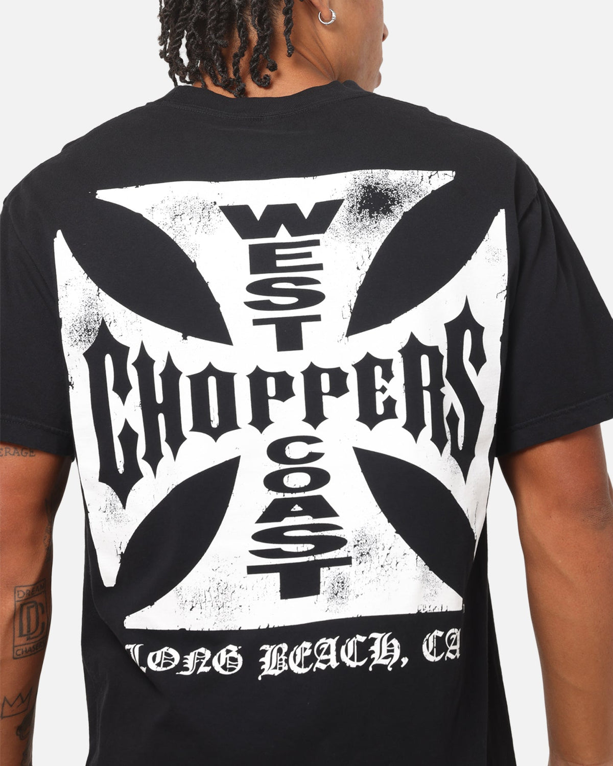 West Coast Choppers Raid T-Shirt Black Vintage