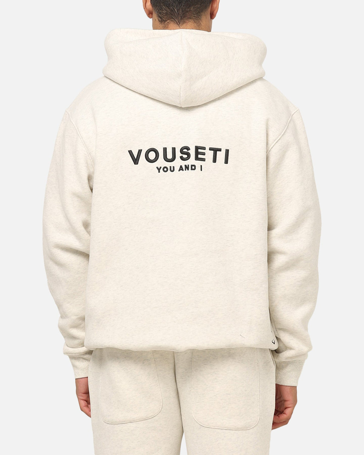 Vouseti The OG Hoodie White Marle