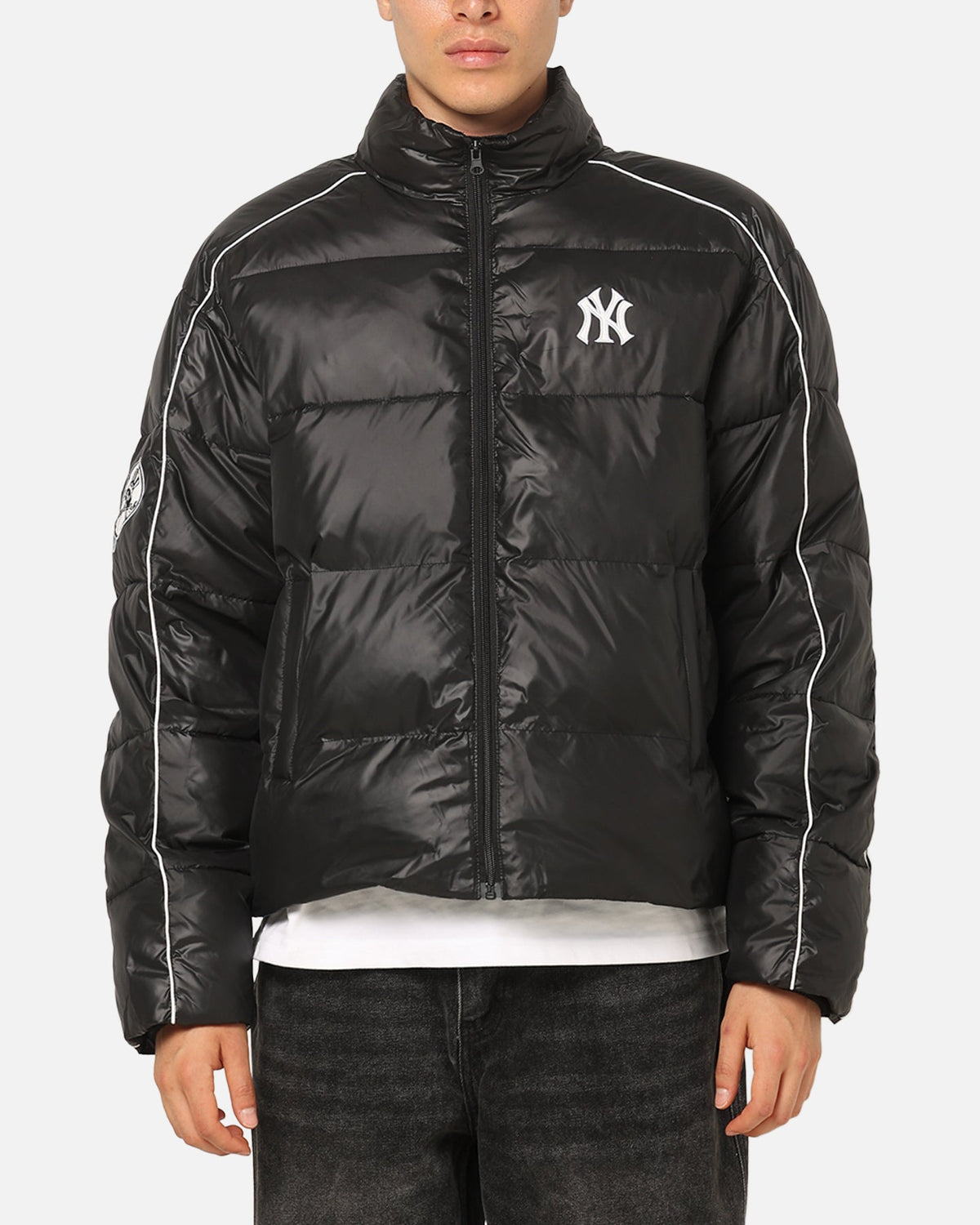 Majestic Athletic New York Yankees Puffer Jacket Black