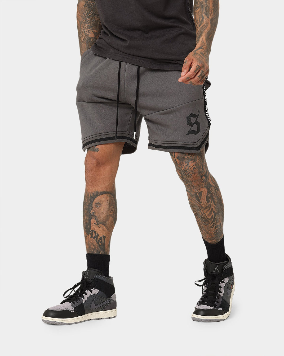 Saint Morta Icon X Fleece Short Dark Grey