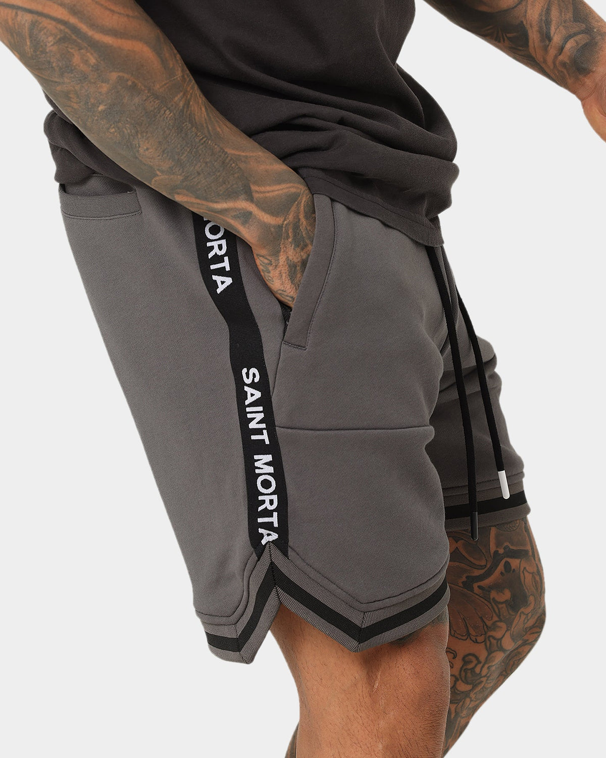 Saint Morta Icon X Fleece Short Dark Grey