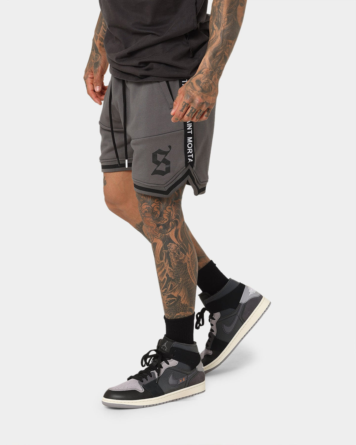 Saint Morta Icon X Fleece Short Dark Grey