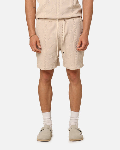 XXIII Danny Knit Shorts Beige