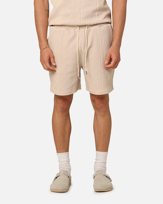 XXIII Danny Knit Shorts Beige
